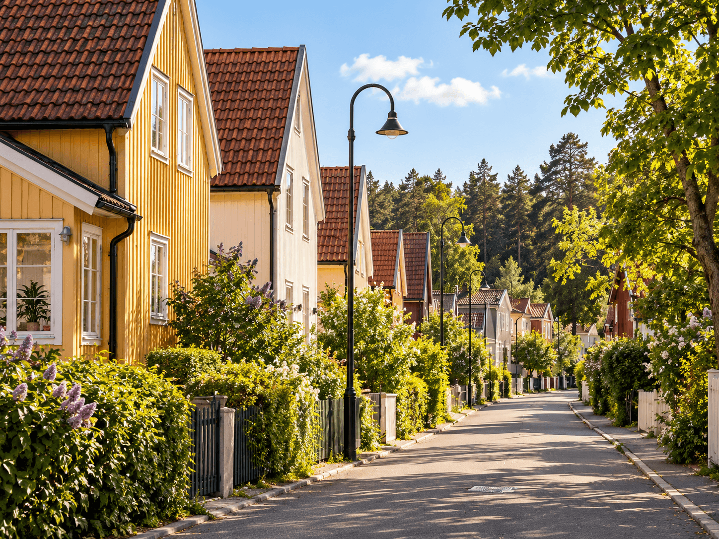 Bostadsmiljö inspirerad av Enskede